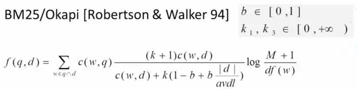 BM25算法原理